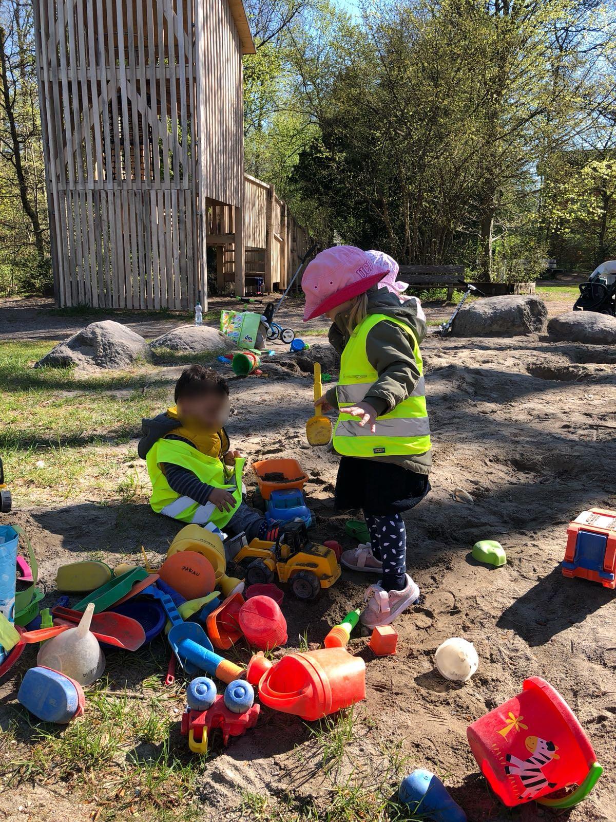 auf dem sandplatz