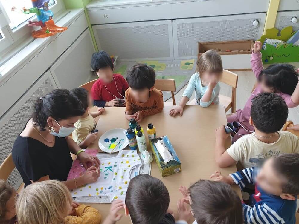 Abschiedsgeschenk basteln - Kinderkrippe und Waldkinderkrippe Blüemli in Zürich Witikon