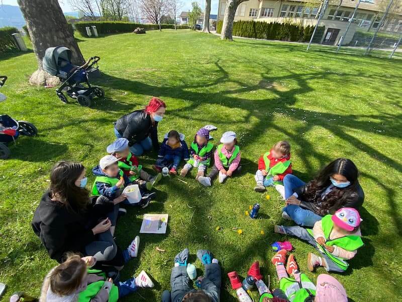 pause im park kinderbetreuung blueemli kinderkrippe und waldkinderkrippe