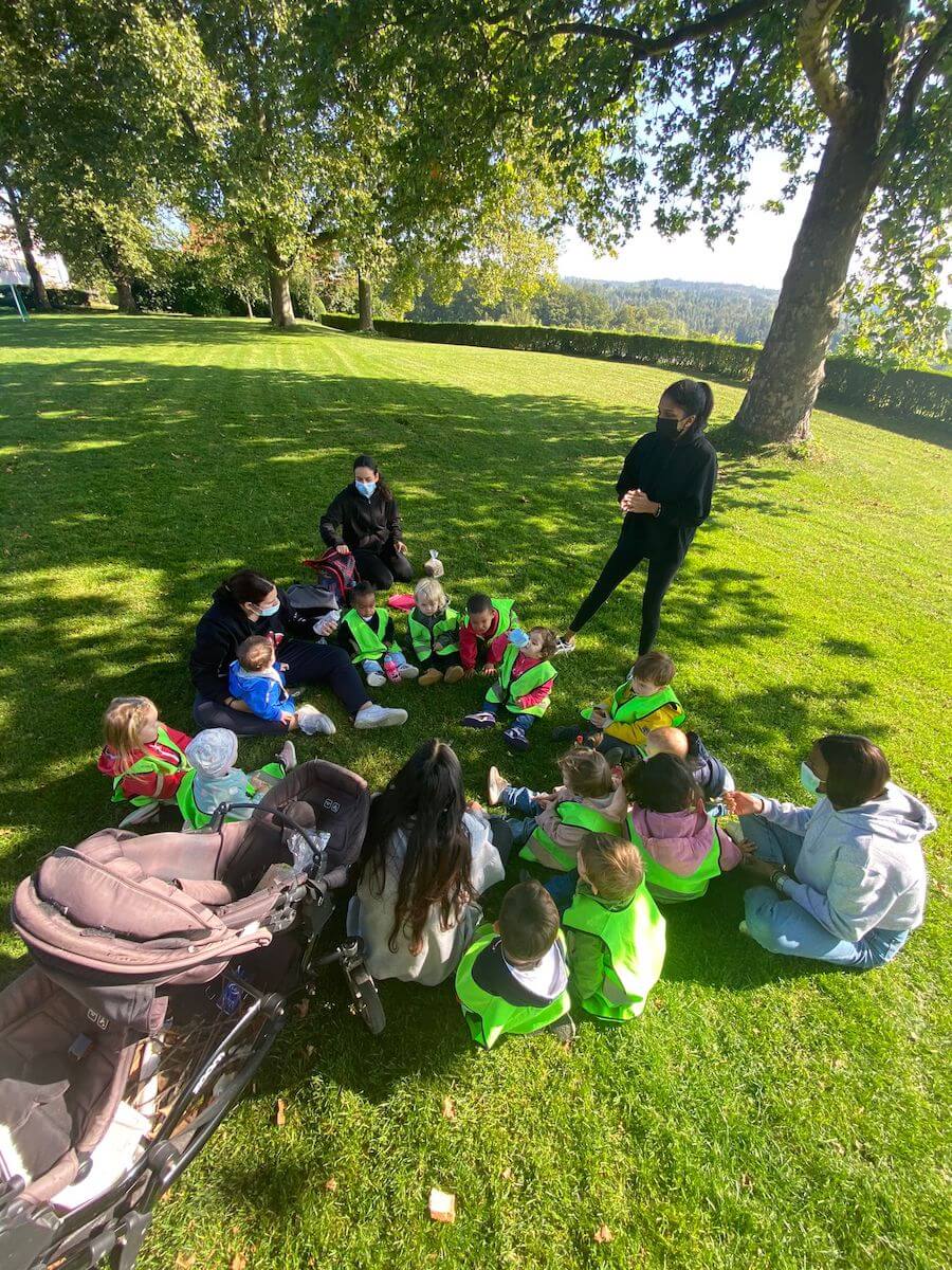 im park kinderbetreuung kinderkrippe und waldkinderkrippe blueemli in zuerich witikon