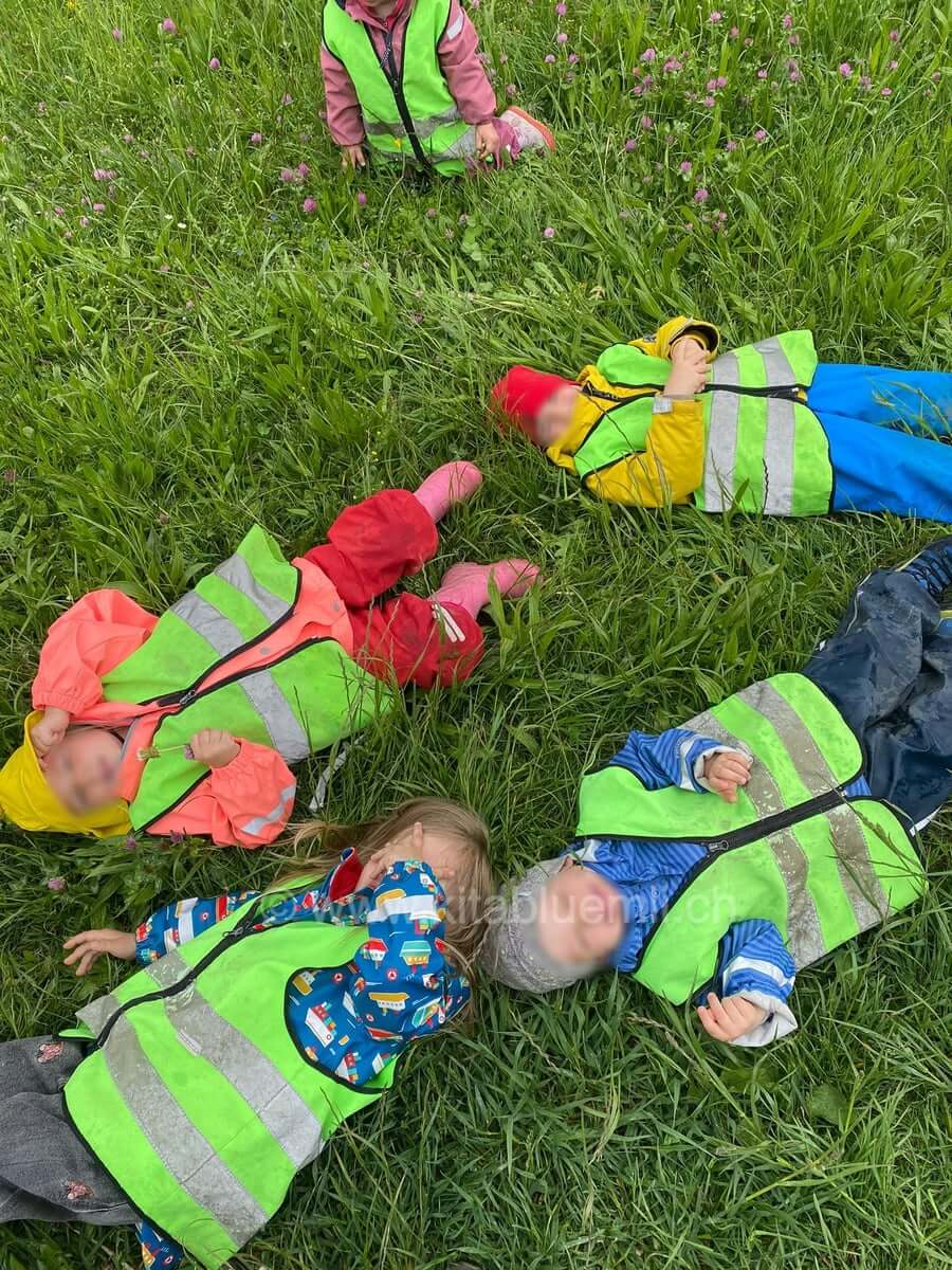 relax im gras kinderbetreuung kinderkrippe und waldkinderkrippe blueemli in zuerich witikon