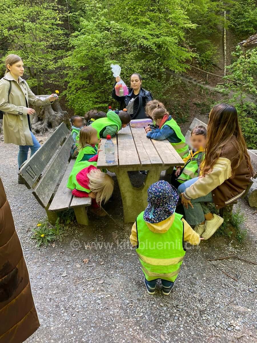 pause im wald kinderbetreuung kinderkrippe und waldkinderkrippe blueemli in zuerich witikon