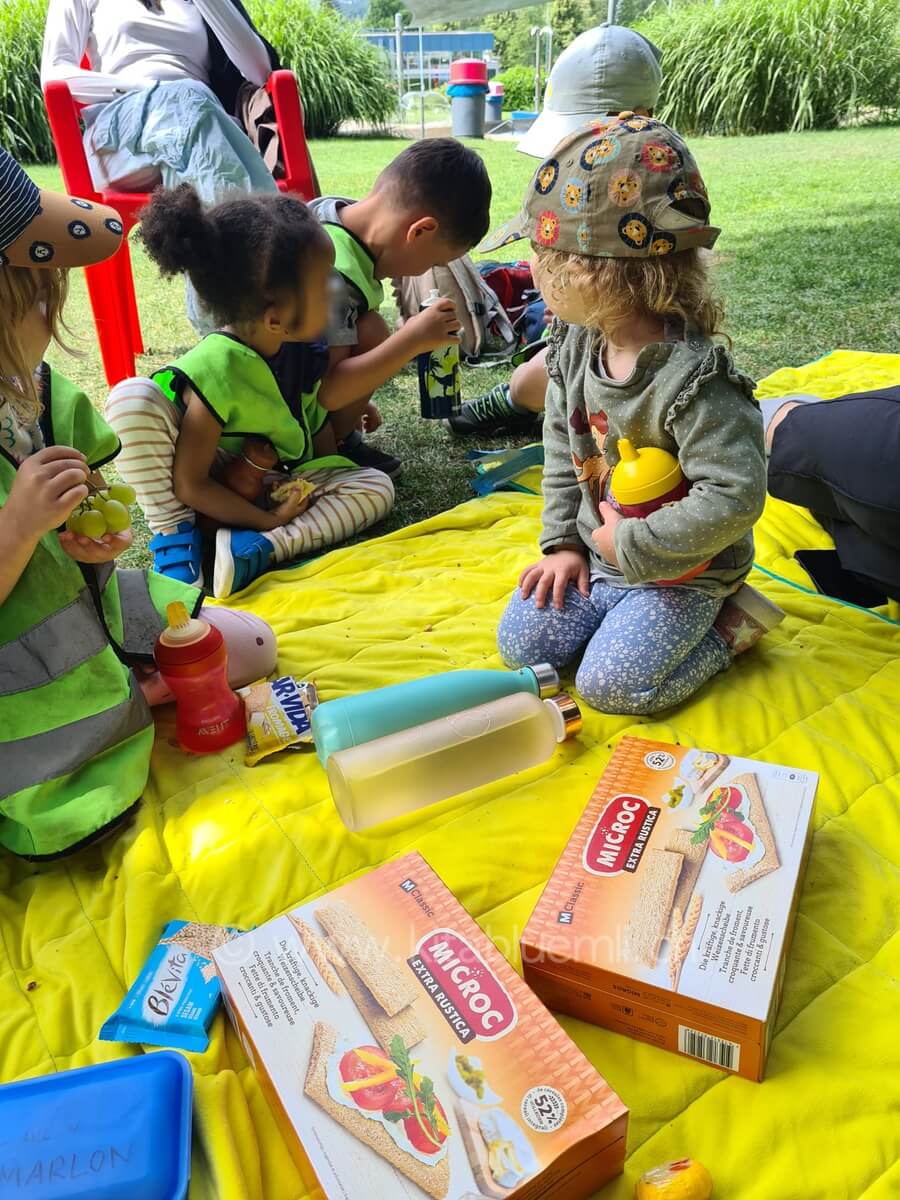 picknick in der badi kinderbetreuung kinderkrippe und waldkinderkrippe blueemli in zuerich witikon