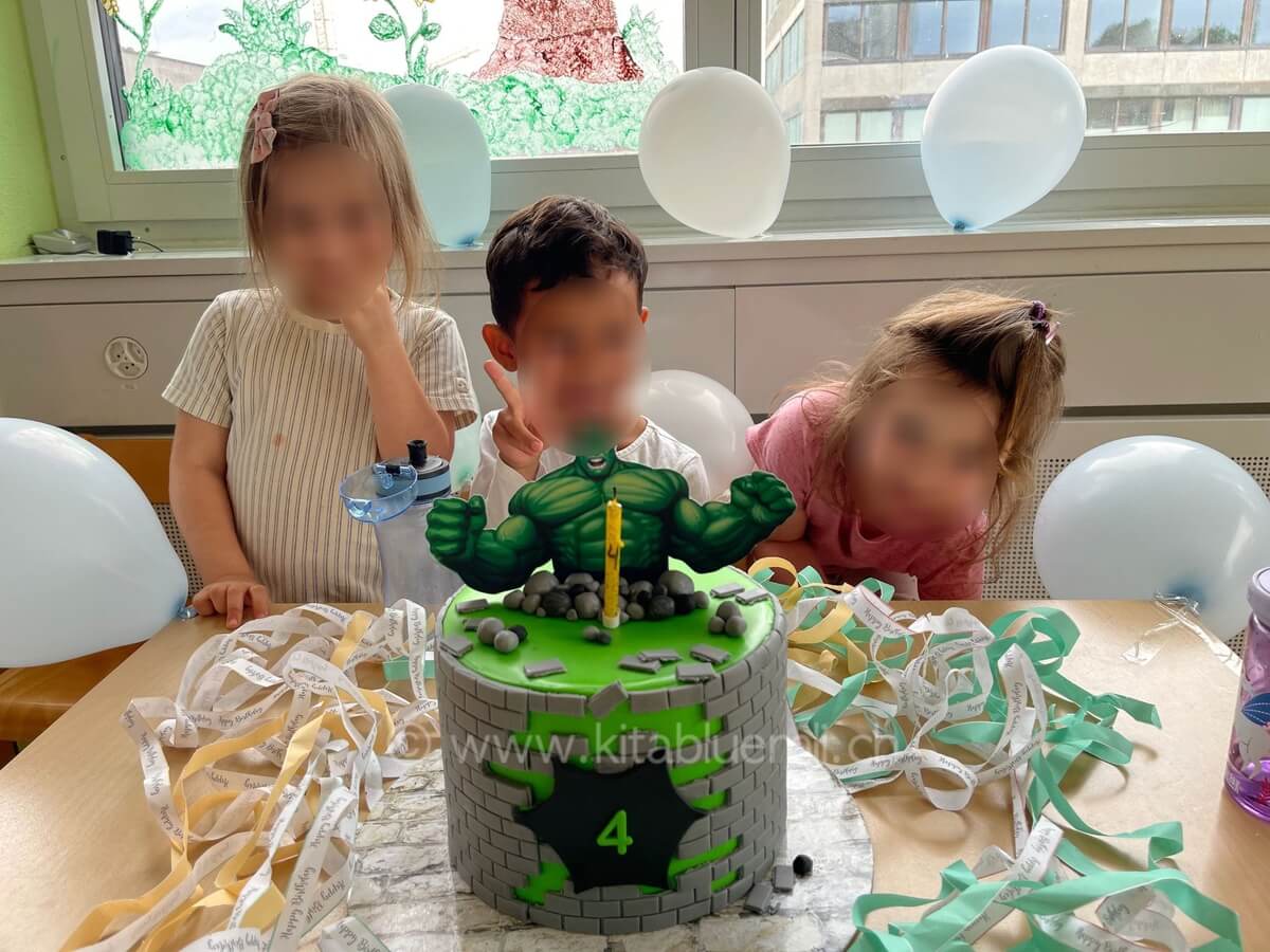 geburtstagsfest kinderbetreuung kinderkrippe und waldkinderkrippe blueemli in zuerich witikon