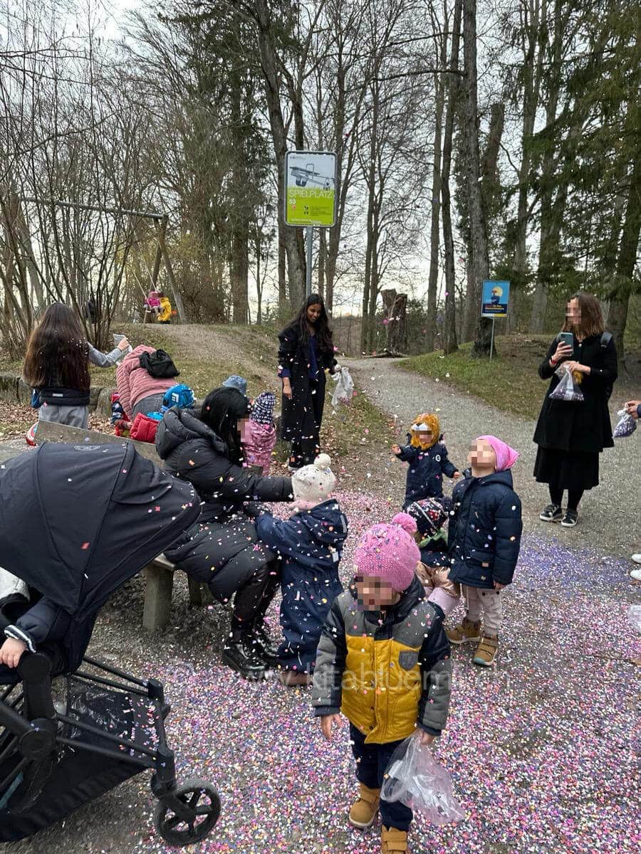 fasnachtsfeier kinderbetreuung kinderkrippe und waldkinderkrippe blueemli in zuerich witikon