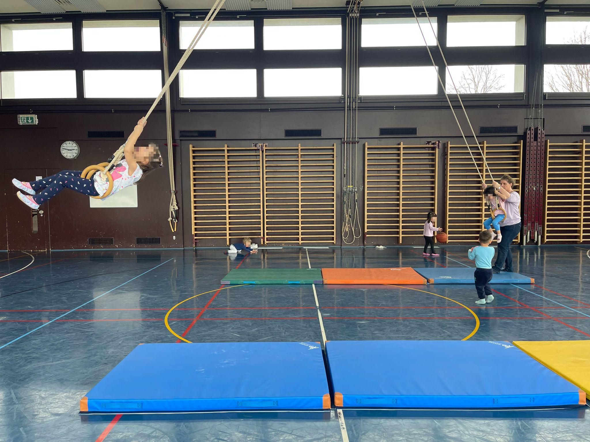 Turnhalle in der Krippe bringt neue Impulse