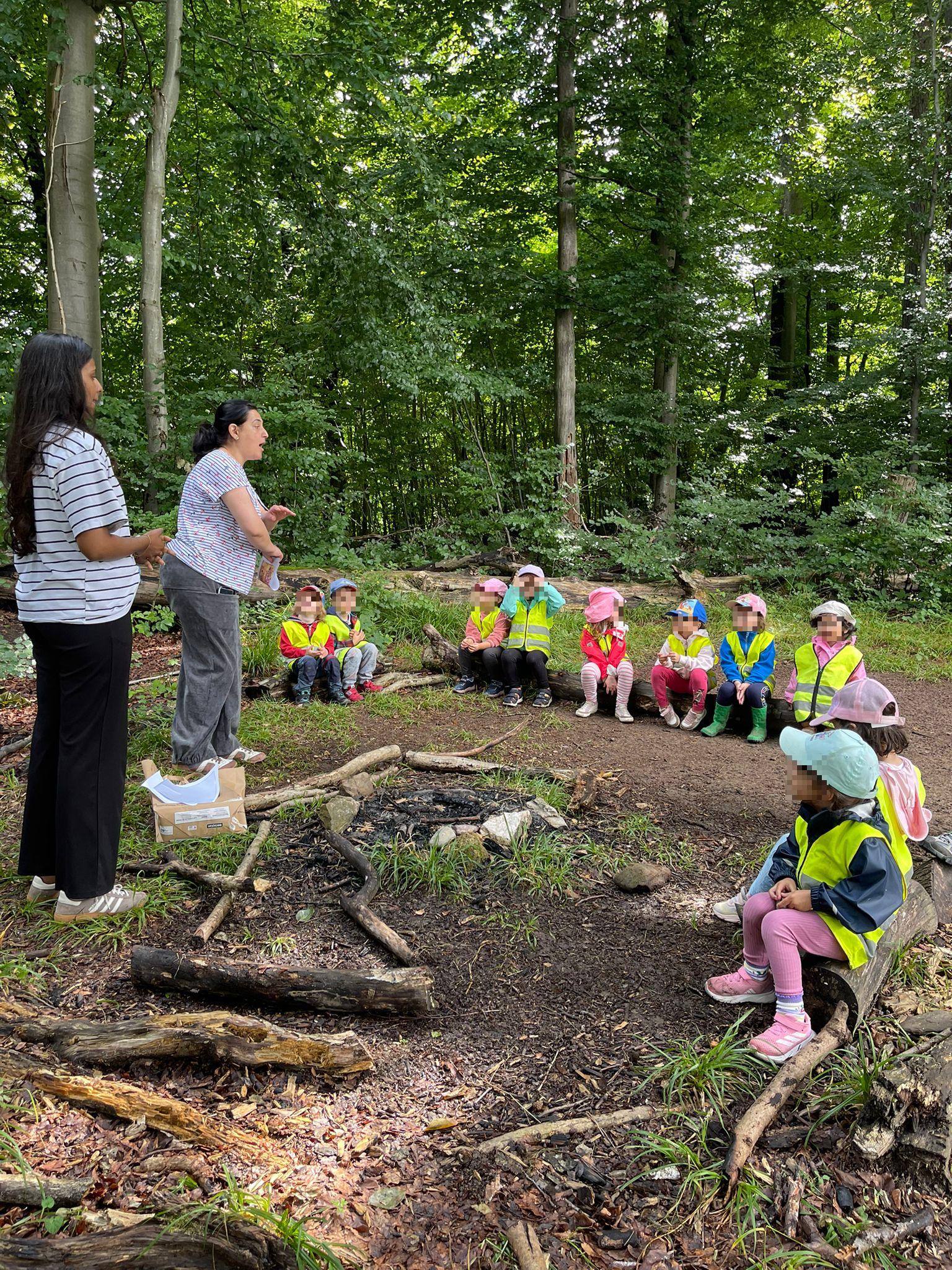 Waldgruppe stärkt Kinder nachhaltig