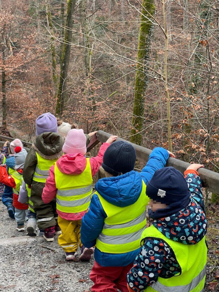 Naturerlebnis Kinderkrippe 9 starke Entwicklungsschritte