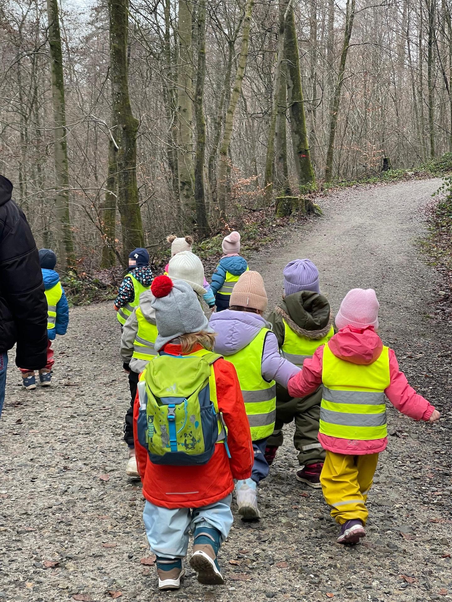 Waldspaziergang Kinderkrippe 9 starke Lernimpulse
